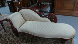 Beautiful Victorian Cedar Chaise Lounge | Antique & Vintage | Moonee Ponds Antiques | Australia Wide Delivery