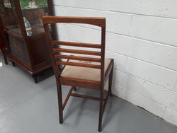Ash Wood Tapestry Covered Chair | Antique & Vintage | Moonee Ponds Antiques | Australia Wide Delivery