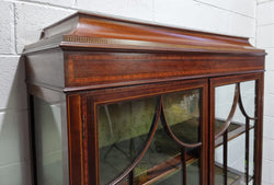 Edwardian Sheraton Revival Mahogany Display Cabinet | Antique & Vintage | Moonee Ponds Antiques | Australia Wide Delivery