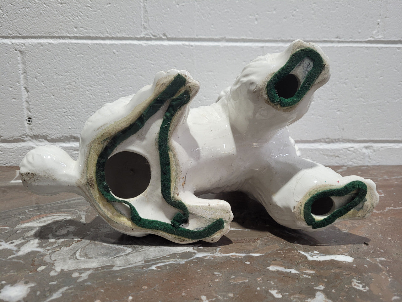 Vintage Italian Ceramic Poodle Figurine | Antique & Vintage | Moonee Ponds Antiques | Australia Wide
