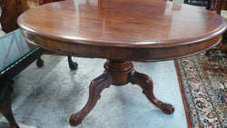 Victorian Mahogany Center Table | Antique & Vintage | Moonee Ponds Antiques | Australia Wide Delivery