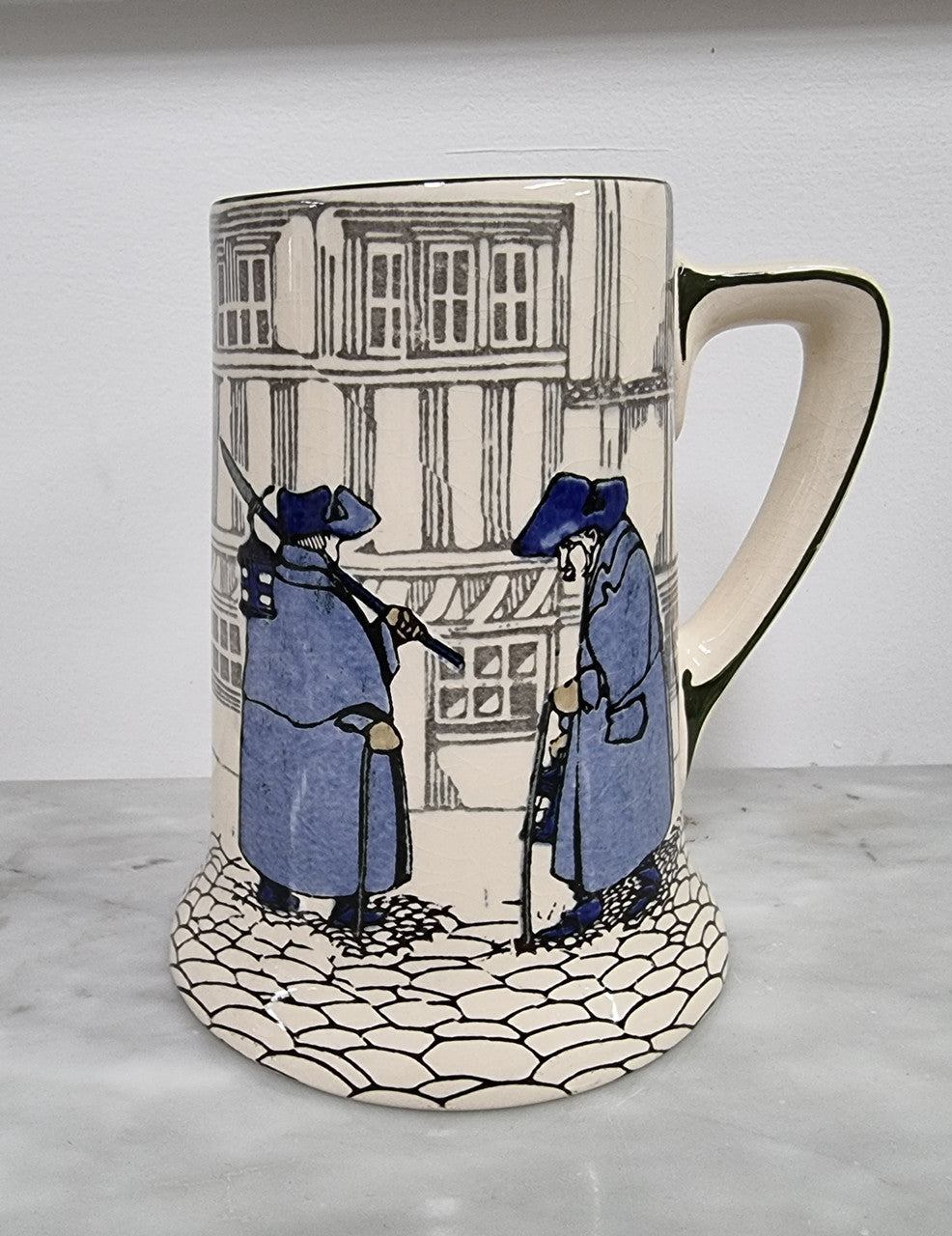 Royal Doulton "Night Watchman" large mug in good condition.