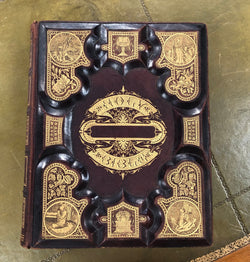 Victorian Holy Bible By Hubbard Bros Philadelphia | Antique & Vintage | Moonee Ponds Antiques | Australia Wide Delivery