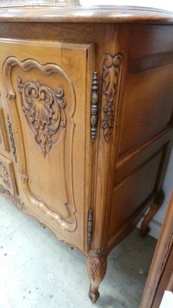 Beautiful Carved French Oak Sideboard | Antique & Vintage | Moonee Ponds Antiques | Australia Wide Delivery