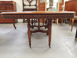 Henry II Style Walnut Extension Dining Table | Antique & Vintage | Moonee Ponds Antiques | Australia Wide Delivery