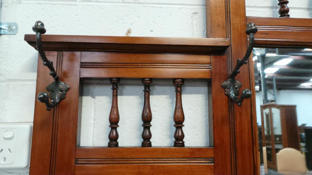 Australian Federation Hallstand | Antique & Vintage | Moonee Ponds Antiques | Australia Wide Delivery