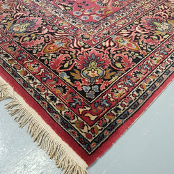 Large Vintage Persian Style Woollen Rug | Antique & Vintage | Moonee Ponds Antiques | Australia Wide Delivery