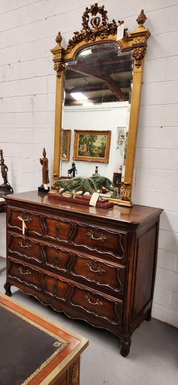 Impressive French Oak 18th Century Louis XV Chest of Three Drawers | Antique & Vintage | Moonee Ponds Antiques | Australia Wide Delivery