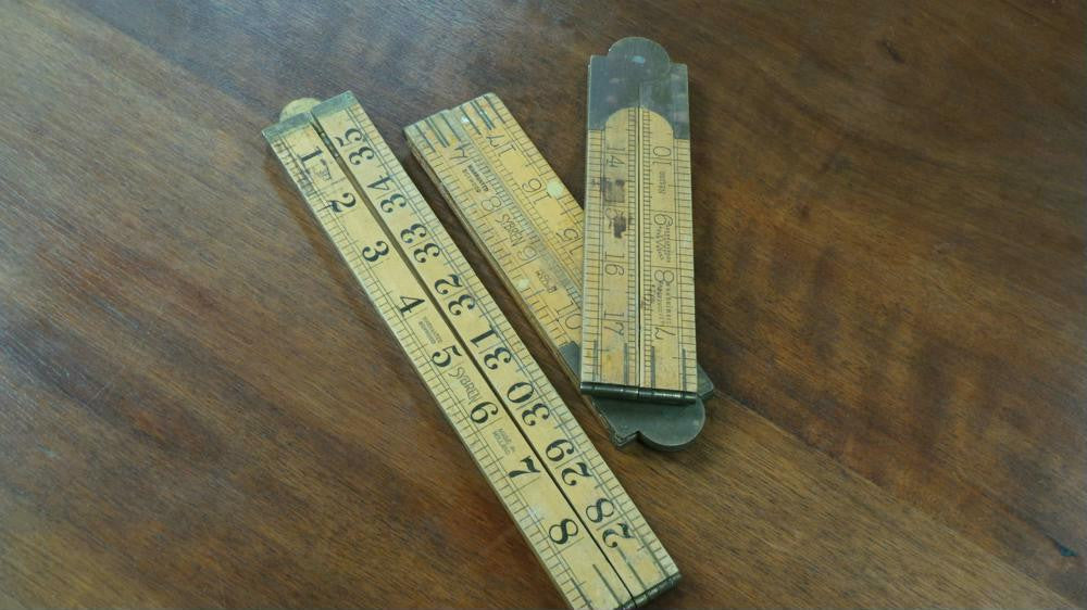 Vintage Boxwood Rulers | Antique & Vintage | Moonee Ponds Antiques | Australia Wide Delivery