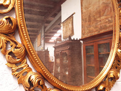 Italian 19th Century Gilt Oval Mirror | Antique & Vintage | Moonee Ponds Antiques | Australia Wide Delivery