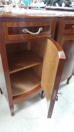 Pair of French Inlaid Bedside Cabinets-3 | Antique & Vintage | Moonee Ponds Antiques | Australia Wide Delivery
