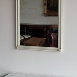 Vintage Louis 16th style French original painted mirror with its original mirror which is showing signs of age. They have been sourced from France and are in good original condition.