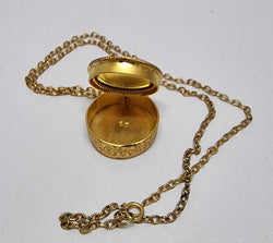 Vintage Gilt & Enamel Pill Box | Antique & Vintage | Moonee Ponds Antiques | Australia Wide Delivery