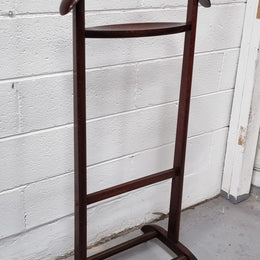 Italian Mens Wooden Valet Stand “Fratelli Reguitti”