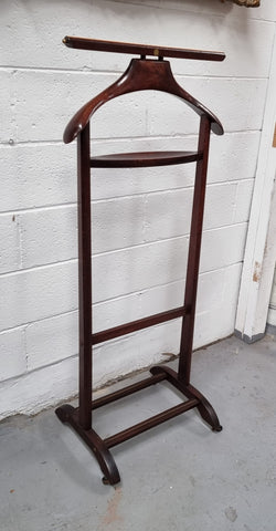 Italian Mens Wooden Valet Stand “Fratelli Reguitti” | Antique & Vintage | Moonee Ponds Antiques | Australia Wide Delivery