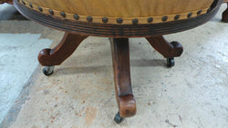 Large Antique Mahogany Desk Arm Chair | Antique & Vintage | Moonee Ponds Antiques | Australia Wide Delivery
