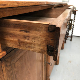 Early 19th Century Empire Oak Sideboard