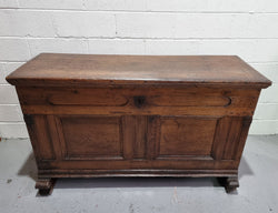 French Oak Early 19th Century Trunk | Antique & Vintage | Moonee Ponds Antiques | Australia Wide Delivery