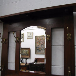 Arts and Crafts Australian Blackwood Hall Stand