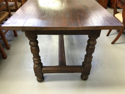 Early 19th Century French Oak Petite Size Dining Table | Antique & Vintage | Moonee Ponds Antiques | Australia Wide Delivery
