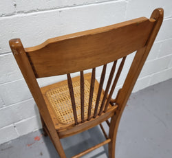 Australian Emu Chair with Cane Inset Seat | Antique & Vintage | Moonee Ponds Antiques | Australia Wide Delivery