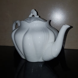 White Porcelain Shelley Teapot