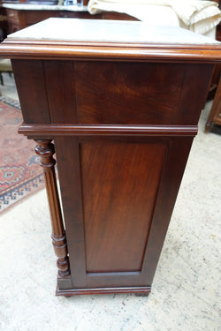 French Walnut Tall Bedside Cabinet | Antique & Vintage | Moonee Ponds Antiques | Australia Wide Delivery