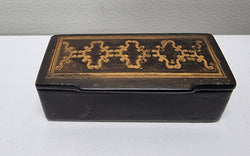 Victorian Papier-mâché Snuff Box | Antique & Vintage | Moonee Ponds Antiques | Australia Wide Delivery
