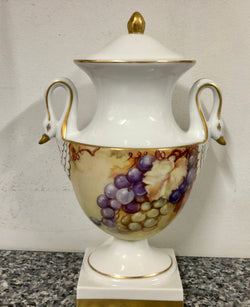 Decorative Hand Painted Vase Made In Portugal | Antique & Vintage | Moonee Ponds Antiques | Australia Wide Delivery