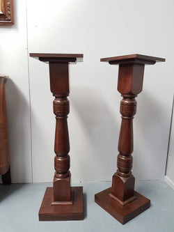Pair of Antique Style Pedestals | Antique & Vintage | Moonee Ponds Antiques | Australia Wide Delivery