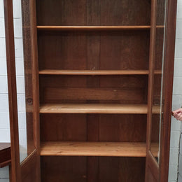 Superb Pair of Henry II style French Two Door Oak Bookcases