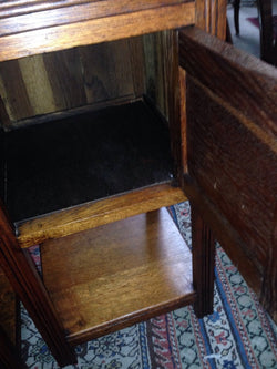 Pair Arts and Crafts Bedside | Antique & Vintage | Moonee Ponds Antiques | Australia Wide Delivery