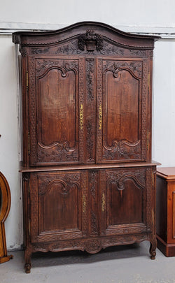 French Oak 18th Century Superbly Carved Sideboard Buffet | Antique & Vintage | Moonee Ponds Antiques | Australia Wide Delivery