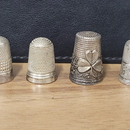 Lovely selection of Antique and Vintage sewing thimbles all sold separately and each one is $30.00.