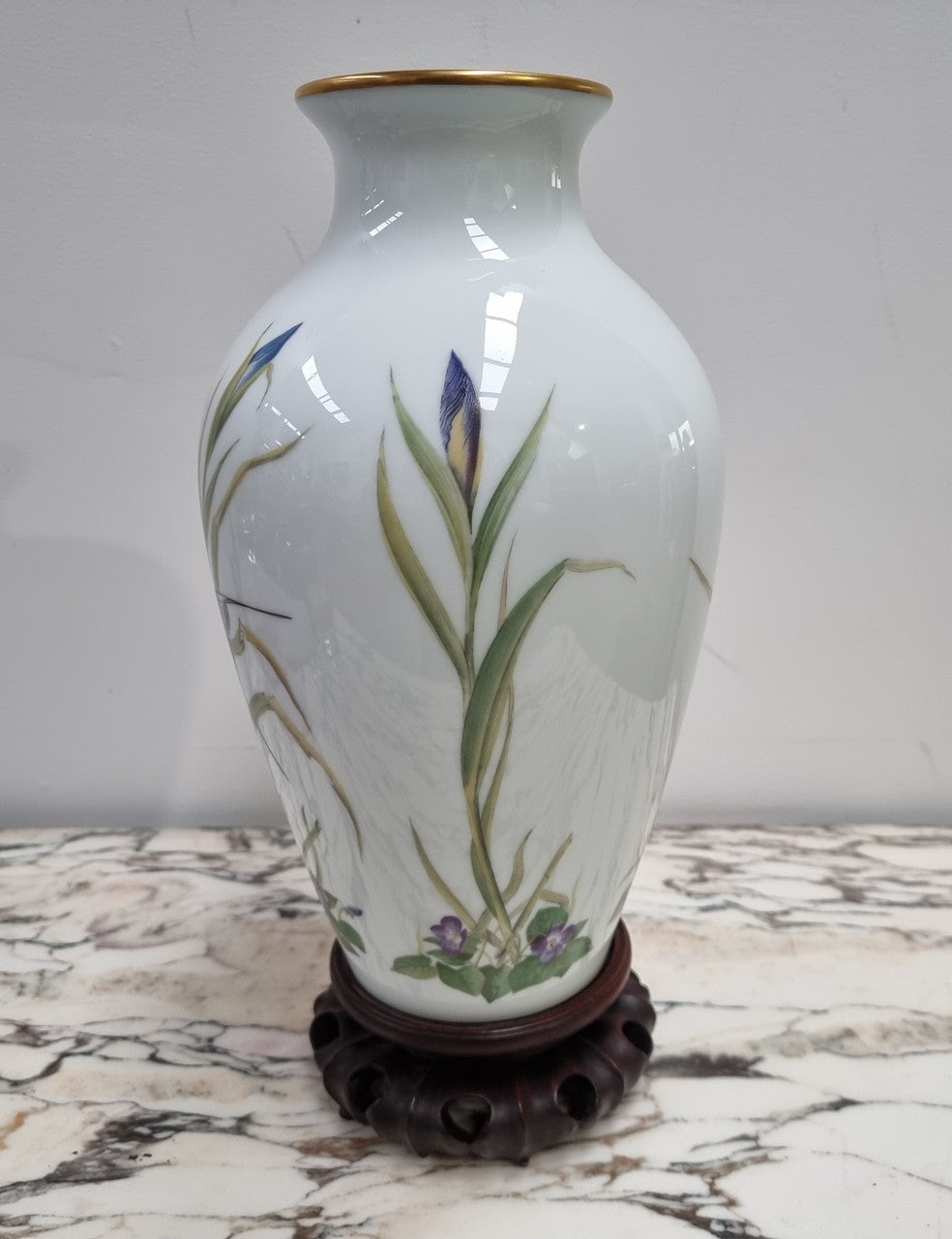 Vintage Meadowland Bird Franklin Mint Base | Antique & Vintage | Moonee Ponds Antiques | Australia Wide Delivery