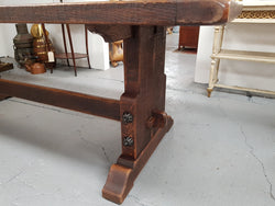 19th Century French Oak Pedestal Farmhouse Table | Antique & Vintage | Moonee Ponds Antiques | Australia Wide Delivery