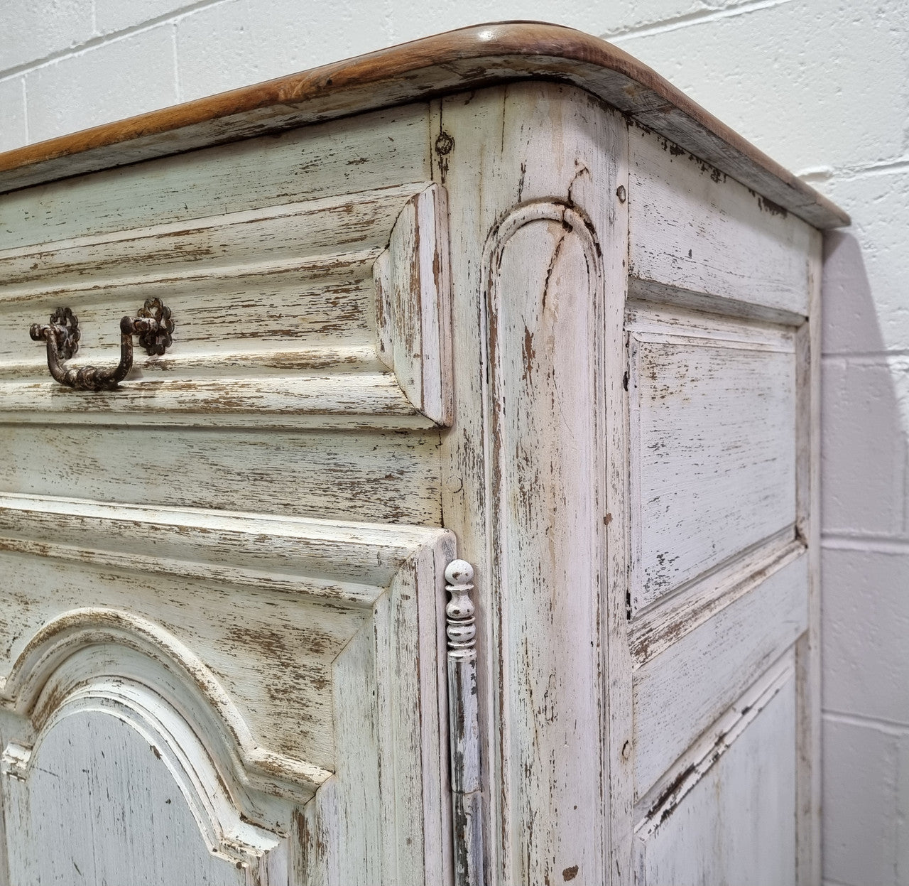 19th Century French Painted Three Door Oak Buffet | Antique & Vintage | Moonee Ponds Antiques | Australia Wide Delivery