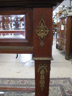 Glass Top Mahogany Display Cabinet | Antique & Vintage | Moonee Ponds Antiques | Australia Wide Delivery