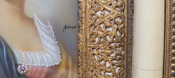 Beautifully Framed Hand Painted Miniature | Antique & Vintage | Moonee Ponds Antiques | Australia Wide Delivery