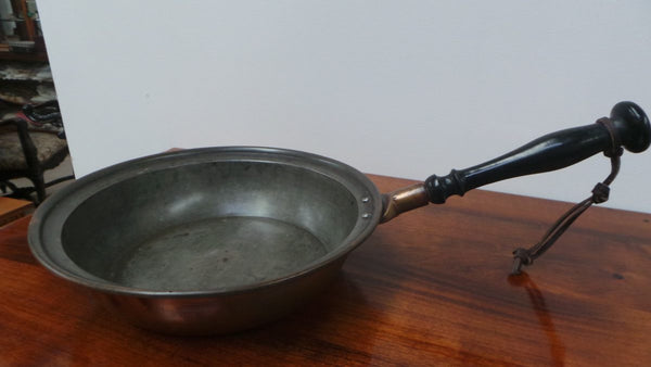 Antique Copper Frying Pan