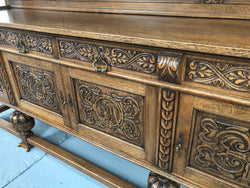 French Oak Renaissance Style Sideboard | Antique & Vintage | Moonee Ponds Antiques | Australia Wide Delivery