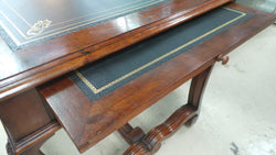 French Late 18th Century Walnut Leather Top Inlaid Desk | Antique & Vintage | Moonee Ponds Antiques | Australia Wide Delivery