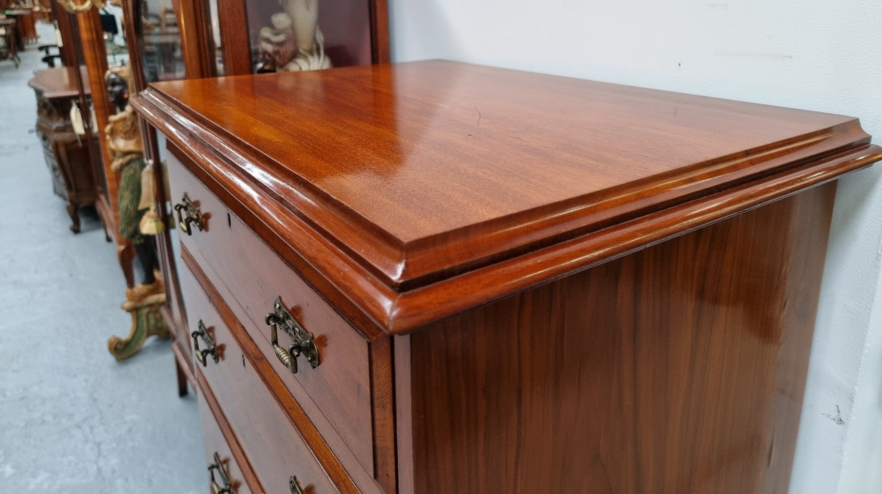 Antique English Walnut Tallboy- Chest of Drawers