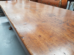 Superb 18th Century French Oak Pedestal Refectory Table | Antique & Vintage | Moonee Ponds Antiques | Australia Wide Delivery