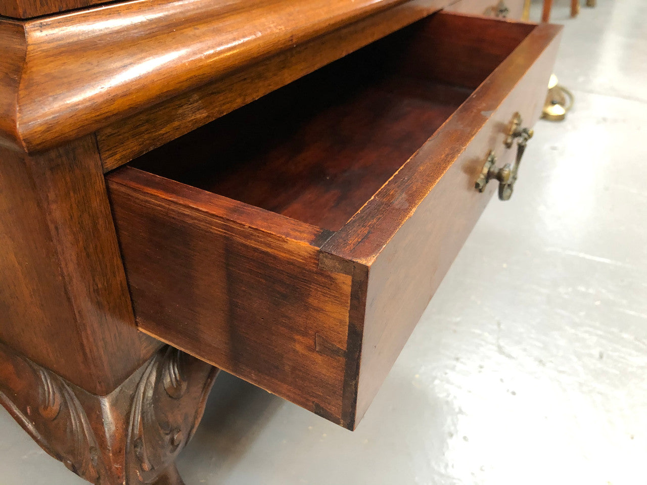 Beautiful Chippendale Style Cabinet | Antique & Vintage | Moonee Ponds Antiques | Australia Wide Delivery