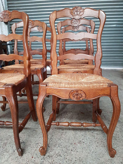 Set of 8 French Style Chairs | Antique & Vintage | Moonee Ponds Antiques | Australia Wide Delivery