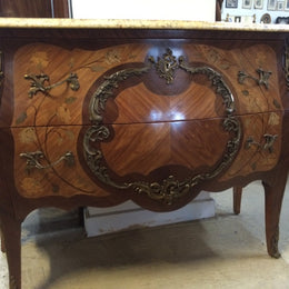 French 19th Century Marquetry Commode
