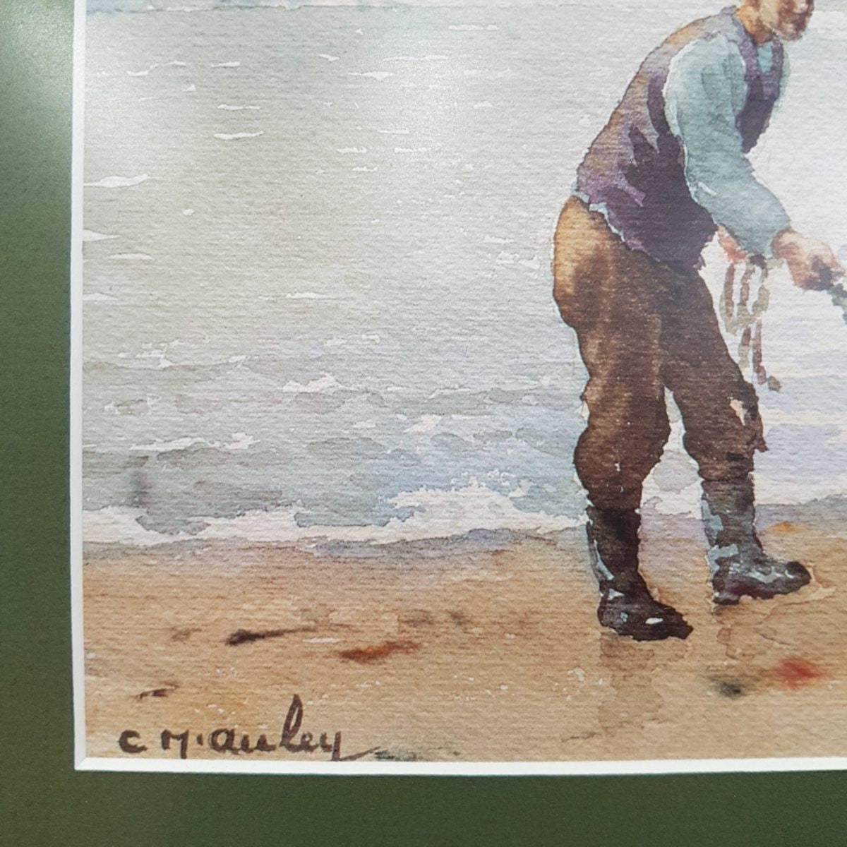 Framed Watercolour Painting | Antique & Vintage | Moonee Ponds Antiques | Australia Wide Delivery