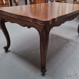 Louis XV Style Parquetry Top Extension Table