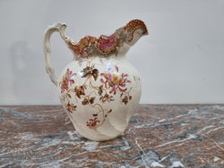 Delightful Late Victorian Floral English Ceramic Jug & Basin Set | Antique & Vintage | Moonee Ponds Antiques | Australia Wide Delivery